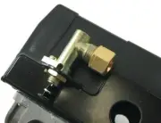 SENCO 3Y30WS002 PRESSSURE SWITCH 90 DEGREE UNLOADER 4 PORT 95 PSI ON 125 OFF