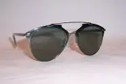 NEW CHRISTIAN DIOR REFLECTED/S 1RO-5L KHAKI BLUE/GRAY GREEN SUNGLASSES AUTHENTIC