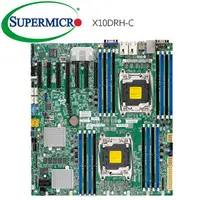 在飛比找PChome24h購物優惠-超微Supermicro X10DRH-C 伺服器主機板