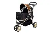 Ibiyaya Monarch Premium Pet Jogger Stroller, Luxury Gold
