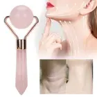 Rose Quartz Face Roller Massager Skin Tightening Lifting NtiWrinkle Massager GRS