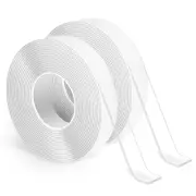 Nano Double Sided Tape, 2 Rolls Total 6M Multipurpose Removable Mounting Tape fo