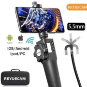 5.5mm/8.5mm Diameter Articulating Endoscope 360° Steering For iPhone Android PC