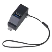 Efficient USB C Hubs with Triple Port for Easy Connection and Power Supply
