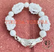 Ilde De Obbatala En “Plata” Obatala “sterling Pulcera Pulsera Santeria Ifa Osha