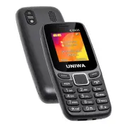 UNIWA E1805 Mini 2G GSM 1.8 Inch Dual SIM Card Dual Standby 800mAh FM Big Buttons Quick Torch Loud Speaker Type-C Rechar