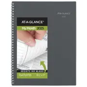 2025 AT-A-GLANCE DayMinder Monthly Planner, Gray, January To December