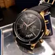 MASERATI 瑪莎拉蒂男女通用錶 46mm 玫瑰金六角形精鋼錶殼 黑色中三針顯示, 雙眼, 運動錶面款 R8871627001