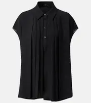 [Joseph] Joseph Antin plissé top AU 16 black
