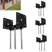 6x6 Concrete Post Anchor, U Shape Fence Post Holder, Pergola Brackets Deck Po...