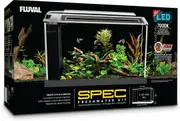 Fluval Spec V2 Aquarium - Black 19L - 7000K Lighting