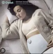 Owlet BB11NNBBYF Fetal Pregnancy Belly Band Overnight Baby Monitor