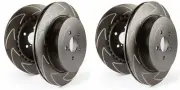 EBC Brake Discs Carbon Front+Rear for Renault Clio 2 ( BB0/1/2, CB0/1/2 ) (for: Renault)