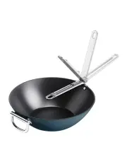 [Joseph Joseph] Space Non-stick Wok 32cm in Midnight Blue