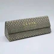 La Vita By Prive Revaux Faux Snakeskin Designer Sunglasses Case Brand W/ Cloth