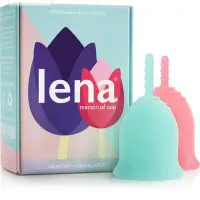 在飛比找蝦皮購物優惠-『蘇蔡湯美國代購』Lena 兩入 月亮杯 月經杯 美國代購