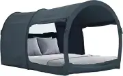 Pop-Up Twin Size Bed Tent - Privacy Canopy for Kids & Adults - Patent Pending