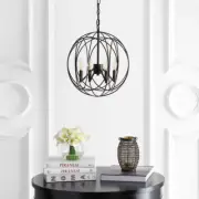 SAFAVIEH Cason 4 Light 15.75 Inch Pendant | Brass |