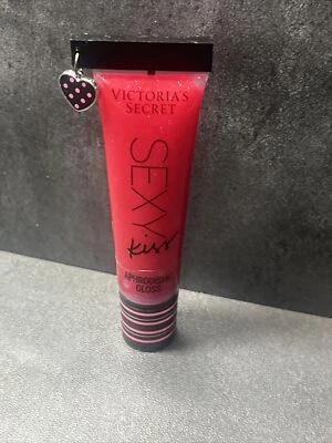 Victoria's Secret Sexy Kiss Aphrodisiac Lip Gloss Cherry On Top RARE NEW