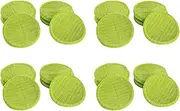 Cordless Electric Rotary Mop Replacement Cleaning Pads Electric Rotary Mop Replacement Washcloths,48 Cleaning Pads