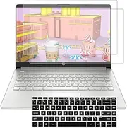 [YINOVEEN] 2 Pack Screen Protector Anti matte Filter for HP 14 /HP Pavilion x360 14 inch, Eye Protection Filter for HP Pavilion x360 14M-BA 14-BF 14-BW 14M-CD Series Laptop with Keyboard Cover skin
