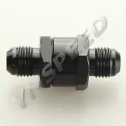 US SHIP 6AN AN-6 Fuel Non-Return One Way Check Valve Aluminum Black