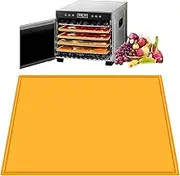 2 Fruit Leather Trays,Non-Stick Fruit Roll Up Trays for Dehydrator - Reusable Dehydrator Mats Square Dryer Mats for Fruits, Meat, Vegetables, and Pochy