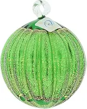 [Glass Of Venice] Murano Glass Medium Christmas Ornament - Emerald Green