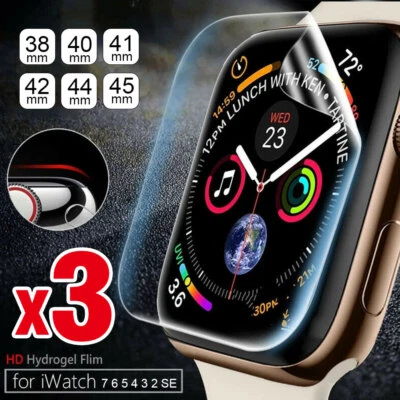 For Apple Watch iWatch Series 7 3 4 5 6 SE 38/41/40/42/44/45mm Screen Protector
