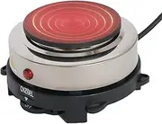 Small Electric Hot Plate | 500W Coffee Mug Warmer | Portable Countertop Stove for Home Dorm Office, Heating Cup Warmer for Water, Tea, Milk, Temperature Control & Easy to Clean Dobooo