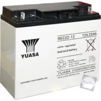 在飛比找蝦皮購物優惠-船釣電動捲線器電池+防水袋，湯淺YUASA REC22-12