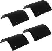 Kisangel 4pcs Hockey Table Edge Protectors Easy to Install Plastic Replacement Parts for Game Tables Comprehensive Protection Sturdy Edge Guards