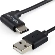 StarTech.com 1m 3ft USB to USB C Cable - Right Angle USB Cable - M/M - USB 2.0 Cable - USB Type C - USB A to USB C Cable - First