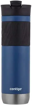 Contigo Byron 2.0 Stainless Steel Travel Mug with Grip, 24 oz - Blue Corn