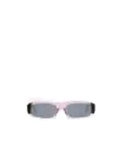 thin square frame sunglasses 55 Gray