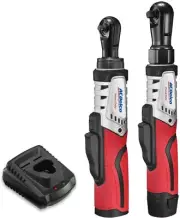 ACDelco 12V 1/4" & 3/8" Brushless Ratchet Wrench Combo Tool Kit ARW12103-K8