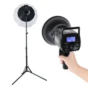 150W COB Studio Spotlight LED Video Light Dimmable Photography Lighting 5600K