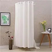 Clothing Store Fitting Room, U Shaped Mall Dressing Room, Temporary Detachable Shading Curtain, Wall Mounted-80x80CM-7Color(White)