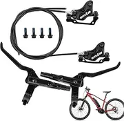 Hydraulic Disc Brakes - Heavy Duty Aluminum Alloy Brakes for Bicycle - High Strength Accessories for Biking Cycling Touring Workout Travel