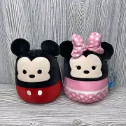 Squishmallows MICKEY MOUSE & MINNIE MOUSE Disney 8” Plush 2021, New With Tags