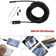 8mm Lens Android 2in1 USB Endoscope Camera Car Testing Tool Inspection Borescope