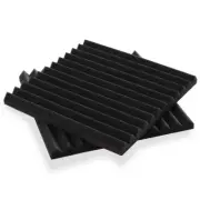 72PCS Studio Acoustic Foam Sound Proofing Absorption Panel Wall Insulation Pad S