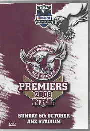 Manly Sea Eagles 2008 NRL Grand Final PREMIERS DVD BRAND NEW