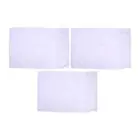 White Beauty Bed Sheet Massage Salon SPA Table Cover Bedside Face Hole Towel