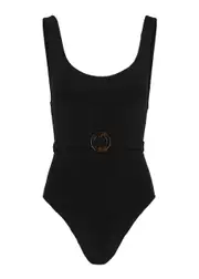 Hunza G Solitaire Nile Swimsuit - Black - One Size One Size