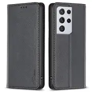 Leather Phone Case For Samsung Galaxy S21 Ultra 5G Phone Case with Stand Card Holder