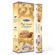 Satya Hexa Palo Santo Cinnamon Incense Sticks Aroma Fragrance Box W/ 120 sticks