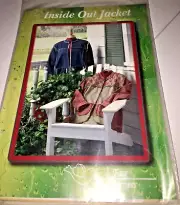 CRAFTS Sewing Pattern uncut WOMENS INSIDE OUT JACKET SIZE S-XL FOUR CORNERS