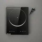 Cooktop, Portable Electric Burner, up to 464°F Plug Single Stove Top 1600W