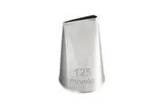 Mondo Stainless Steel #125 Large Flower Petal Piping Tip Icing Cake Nozzle SLV